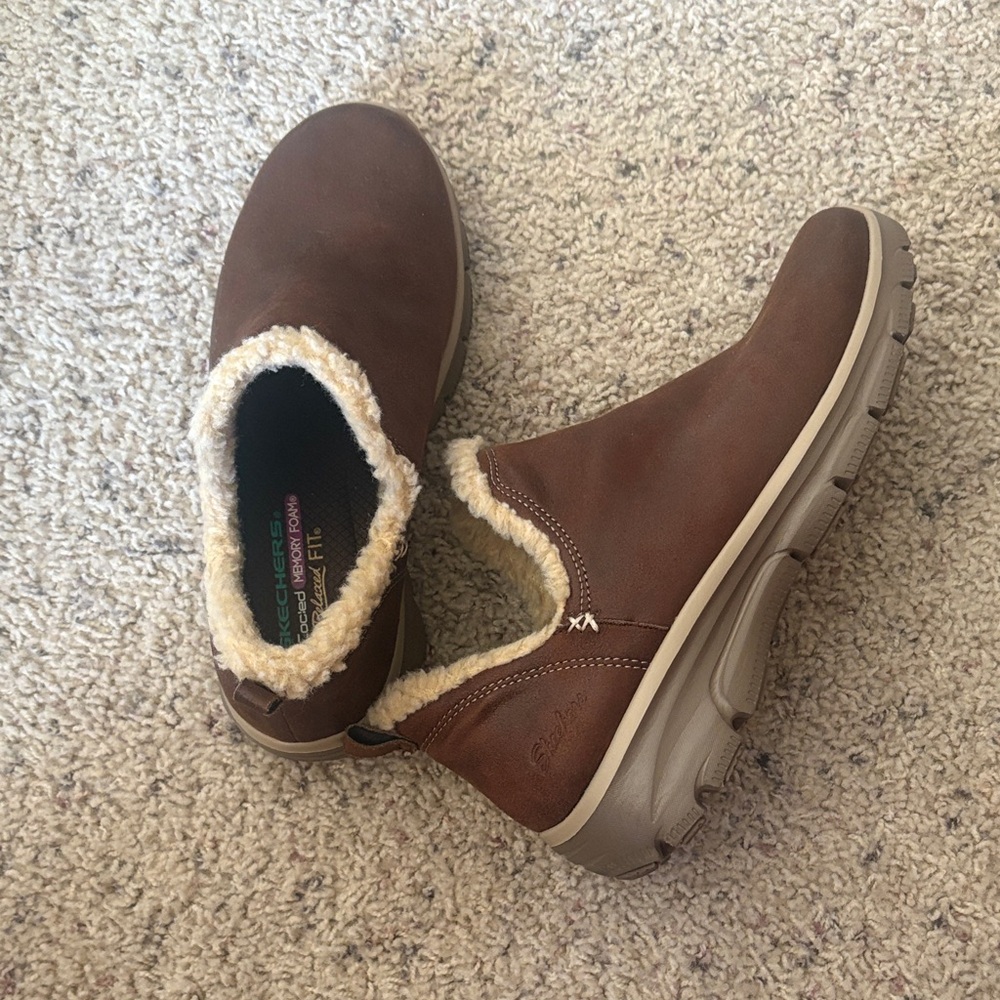 Brown Slip-On Men's Shoes